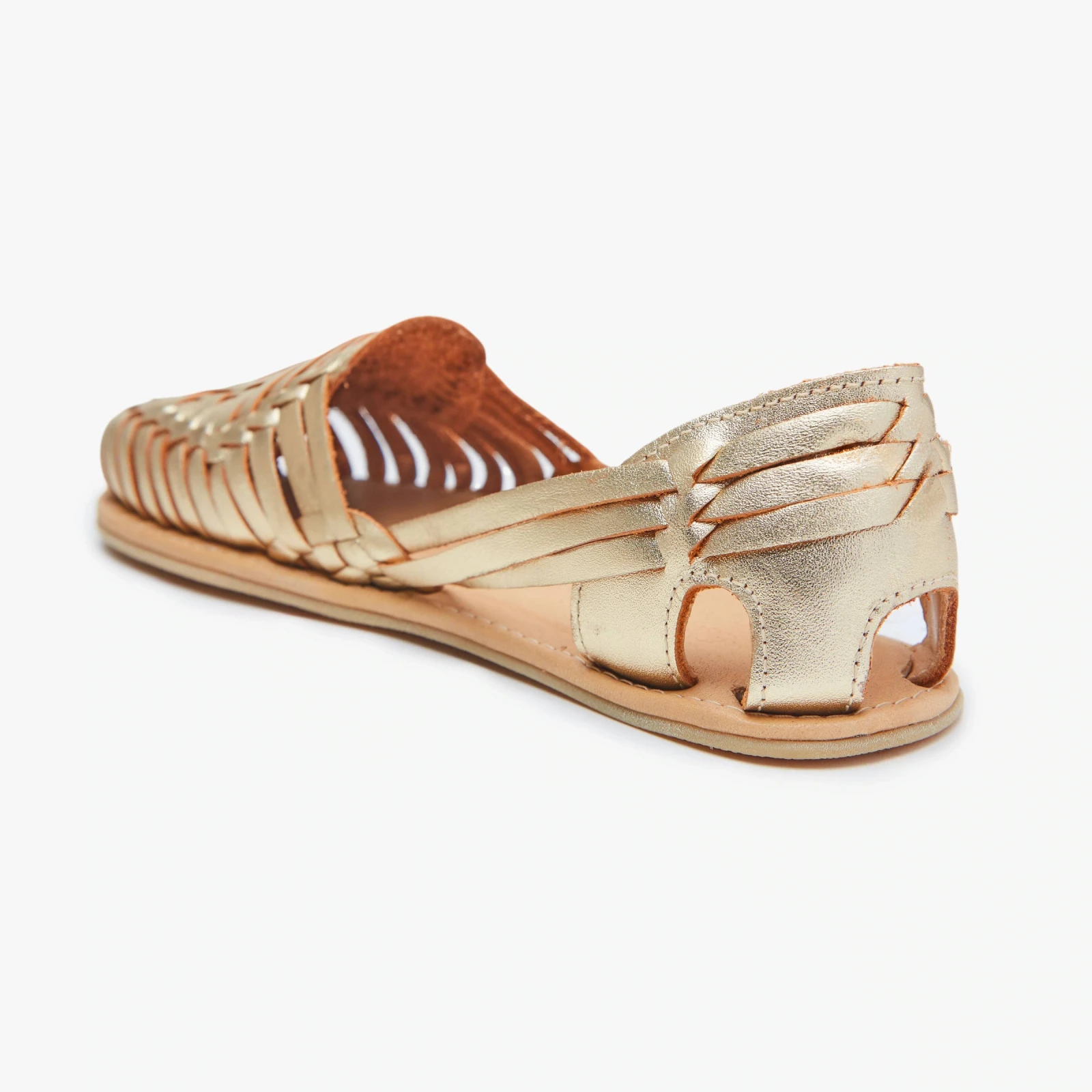 Босоногие сандалии Origo Huarache Slip-On by Anya — золотистый, фото 3