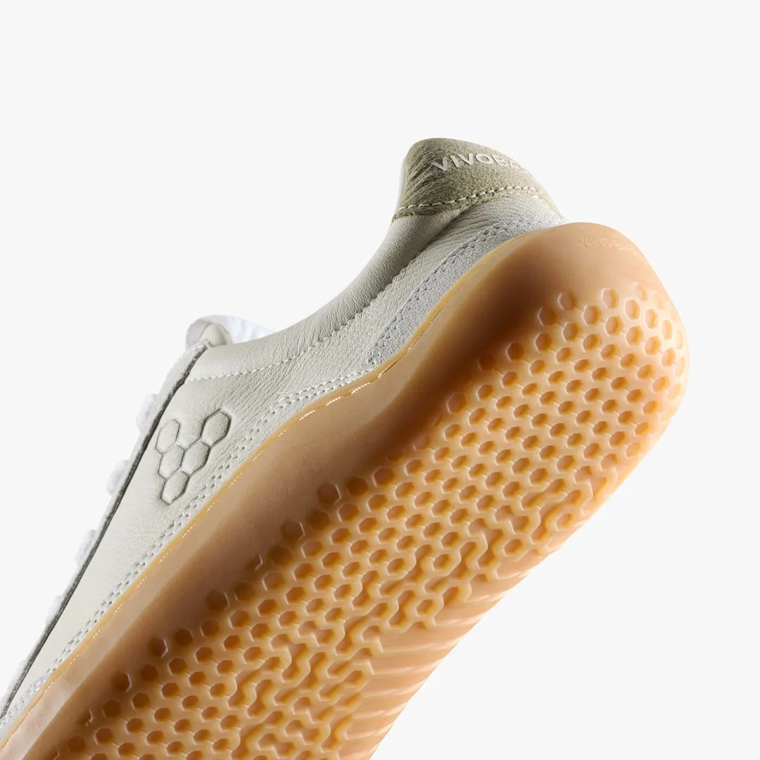 Кроссовки Vivobarefoot Gobi II Sneaker Leather — женская модель, приглушённый зелёный, фото 7