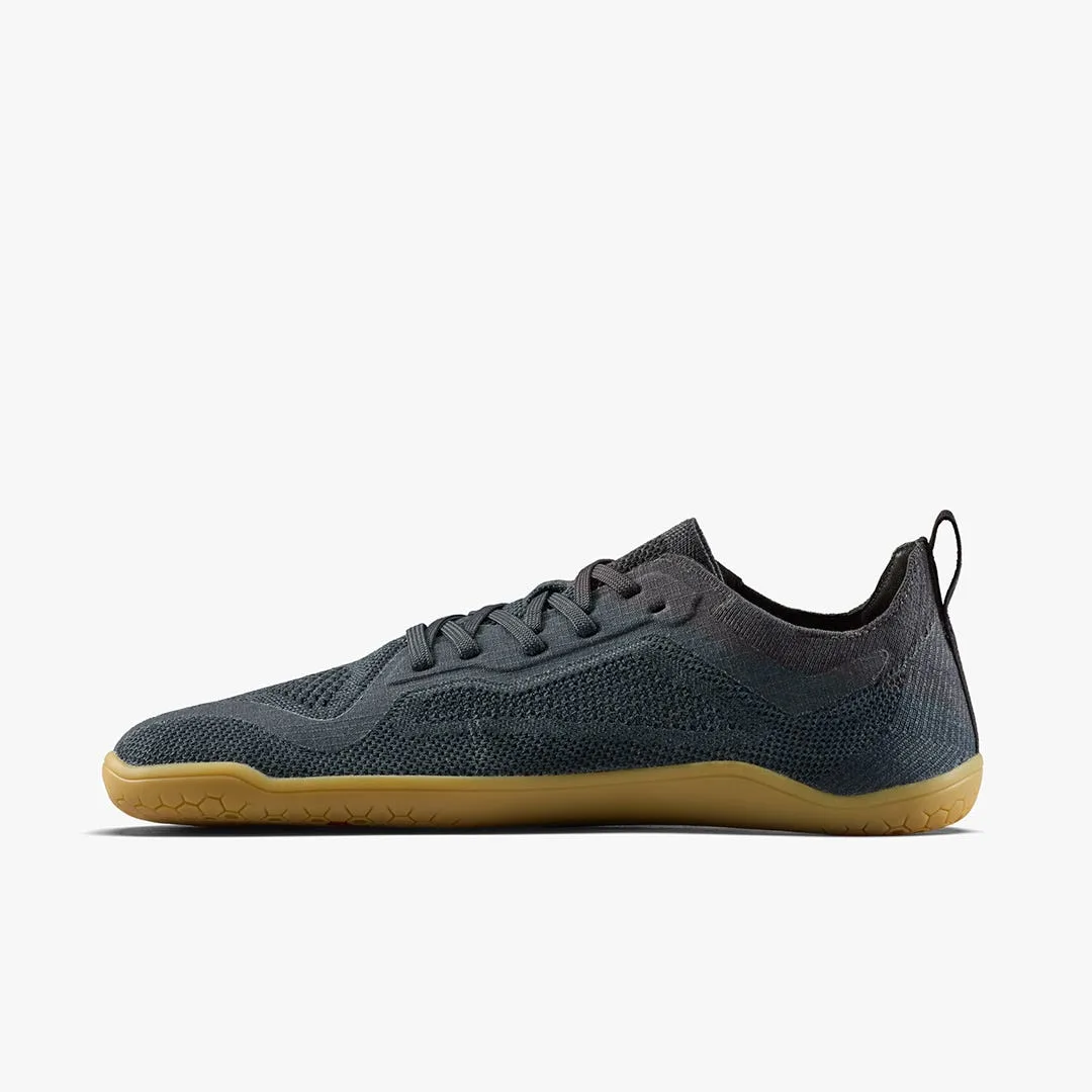 Кроссовки Vivobarefoot Primus Lite Knit Natural — женская модель, чёрный, фото 3