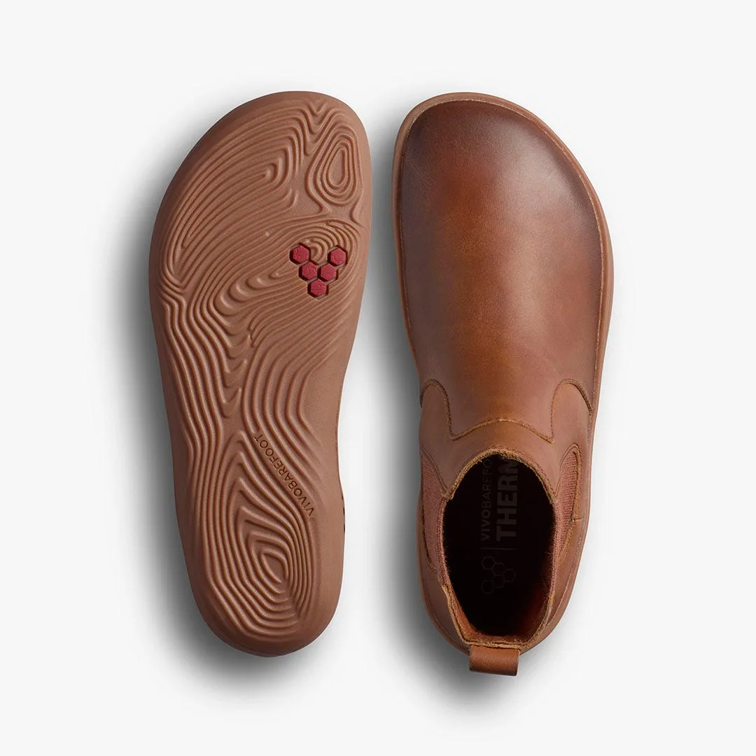 Ботинки Vivobarefoot Sensus Chelsea — женская модель, тёмно-коричневый, фото 2