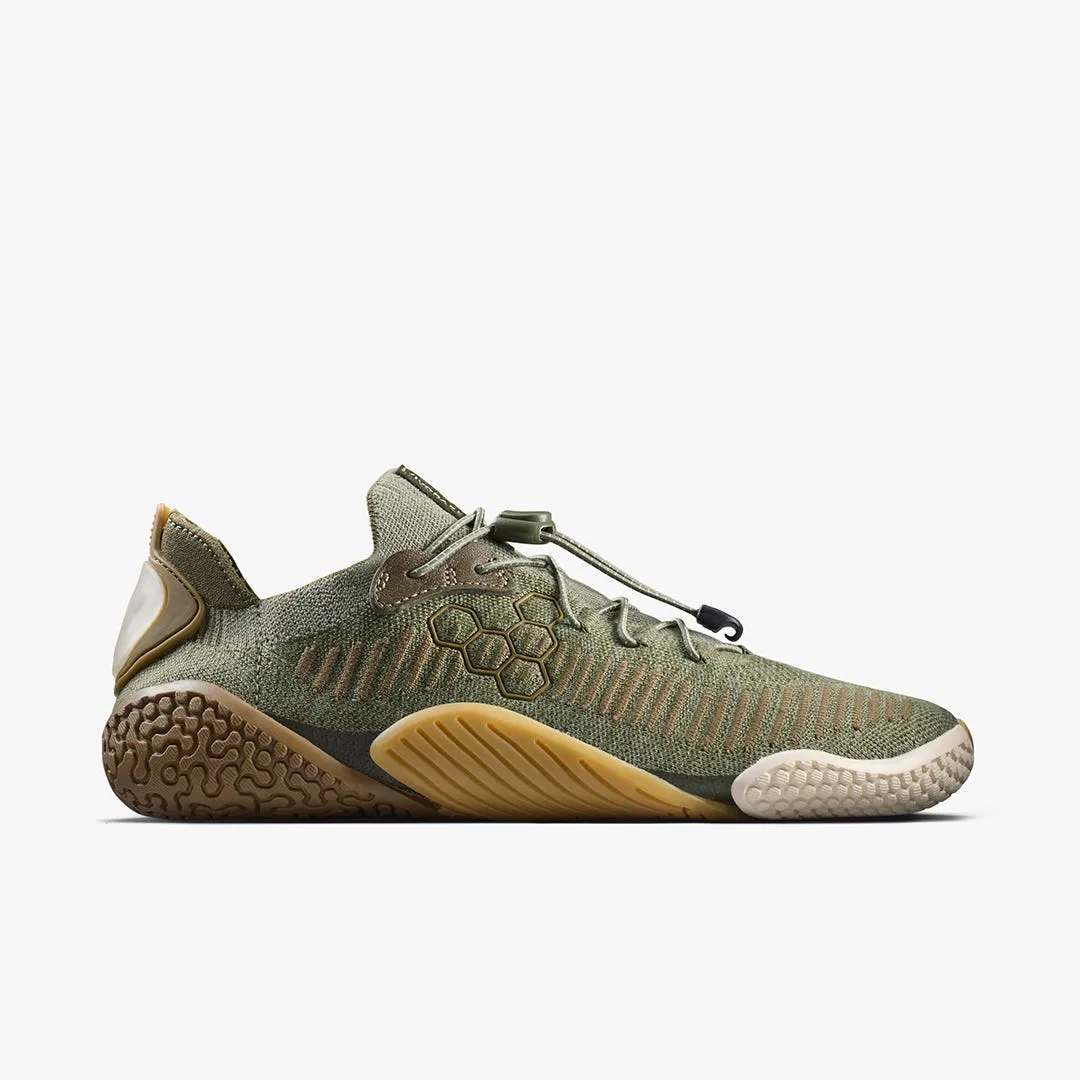 Кроссовки Vivobarefoot Motus Flex Natural — женская модель, мшисто-зелёный