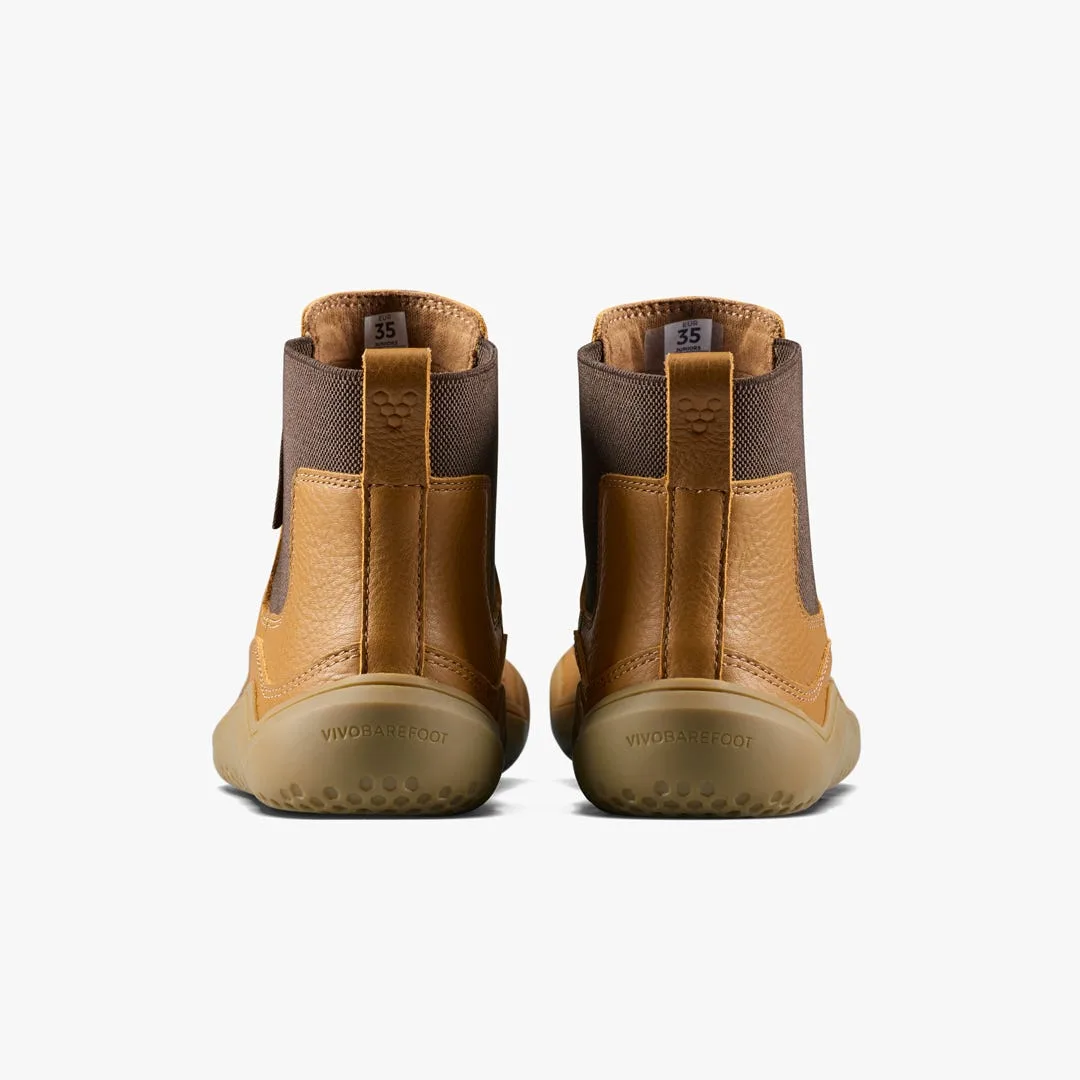 Ботинки Vivobarefoot Gobi Chelsea — для подростков, коричневый, фото 5