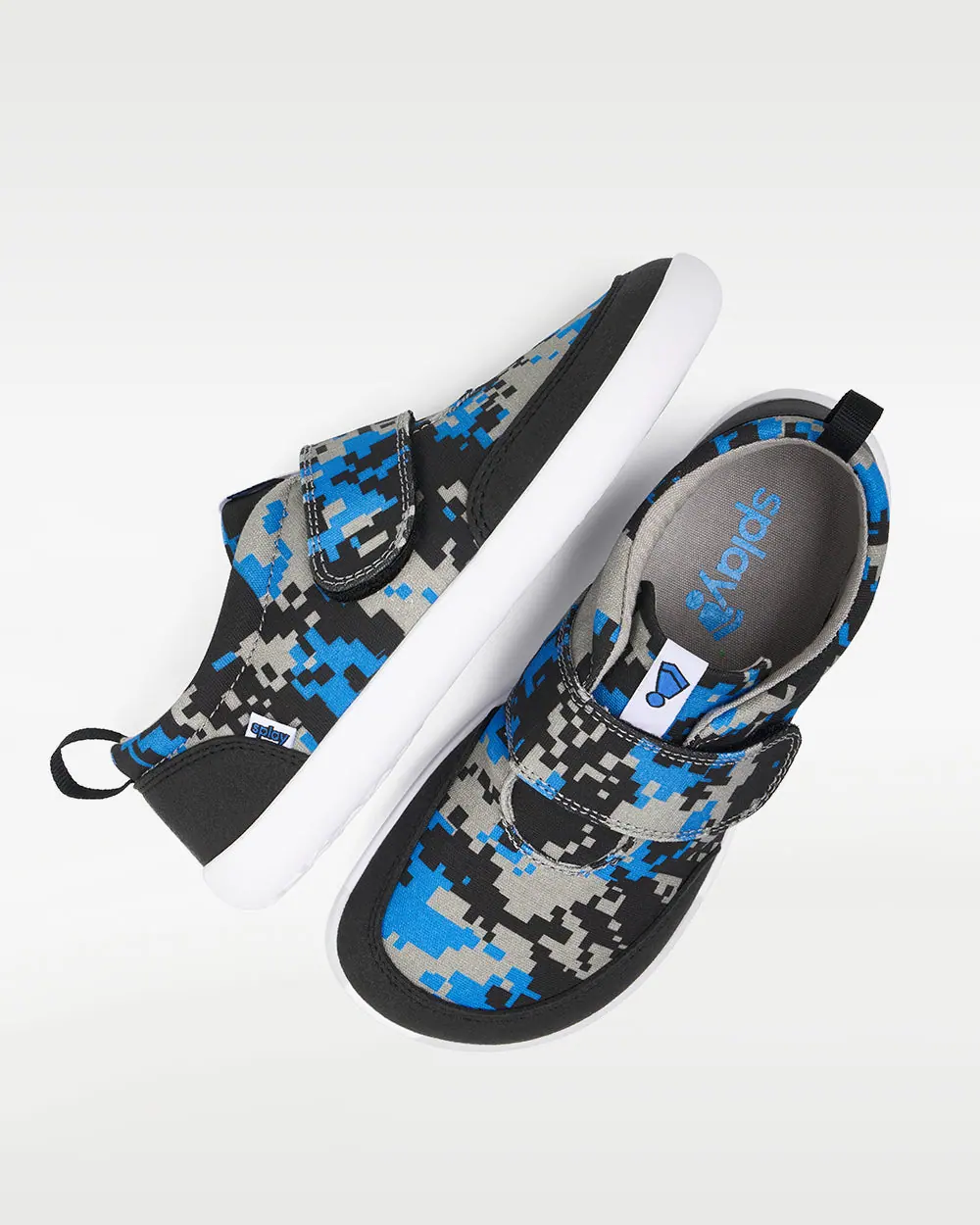 Детские босоногие кеды Splay EXPLORE WILD Kids — Digicam Blue, фото 4