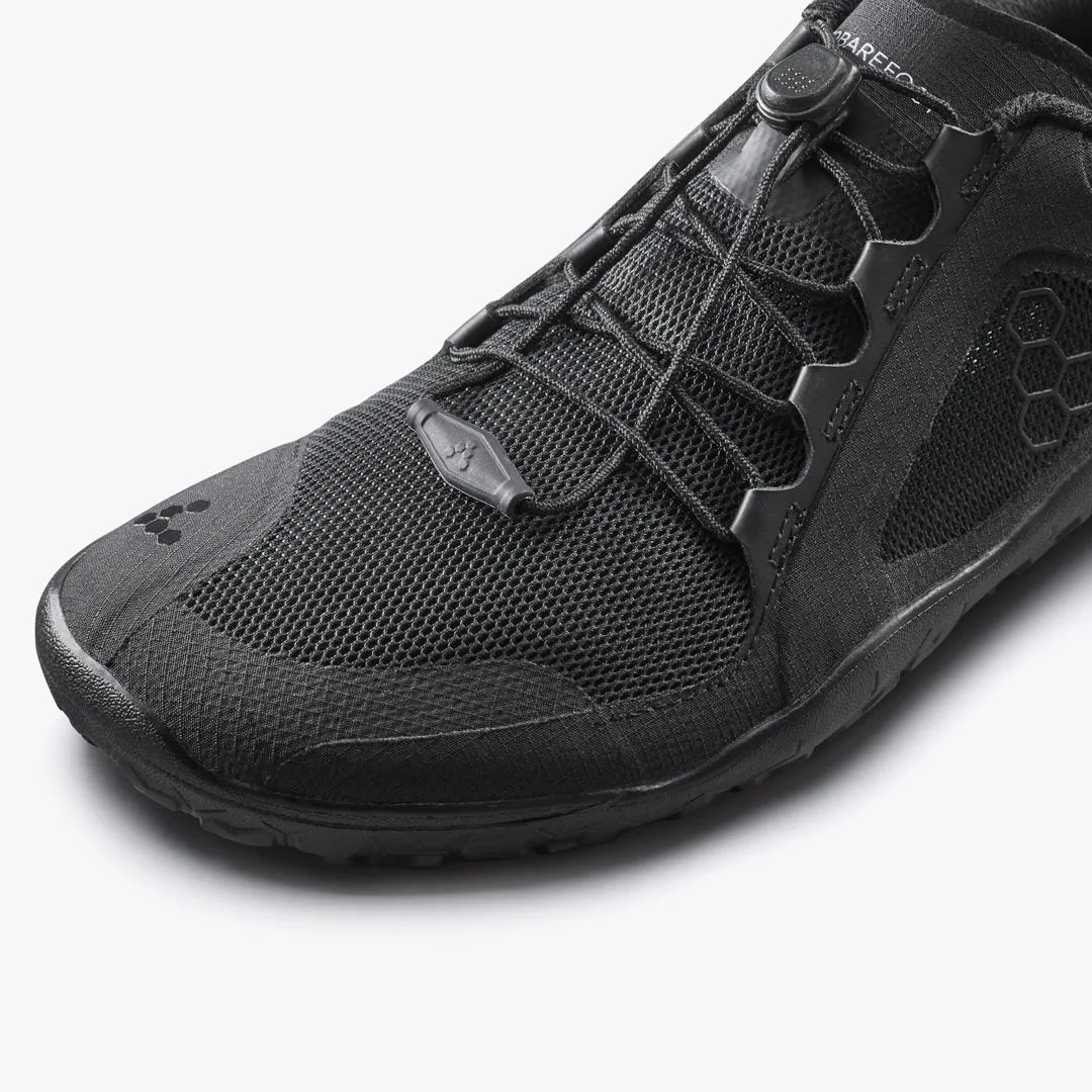 Кроссовки Vivobarefoot Primus Trail FG 3.5 — женская модель, чёрный, фото 6