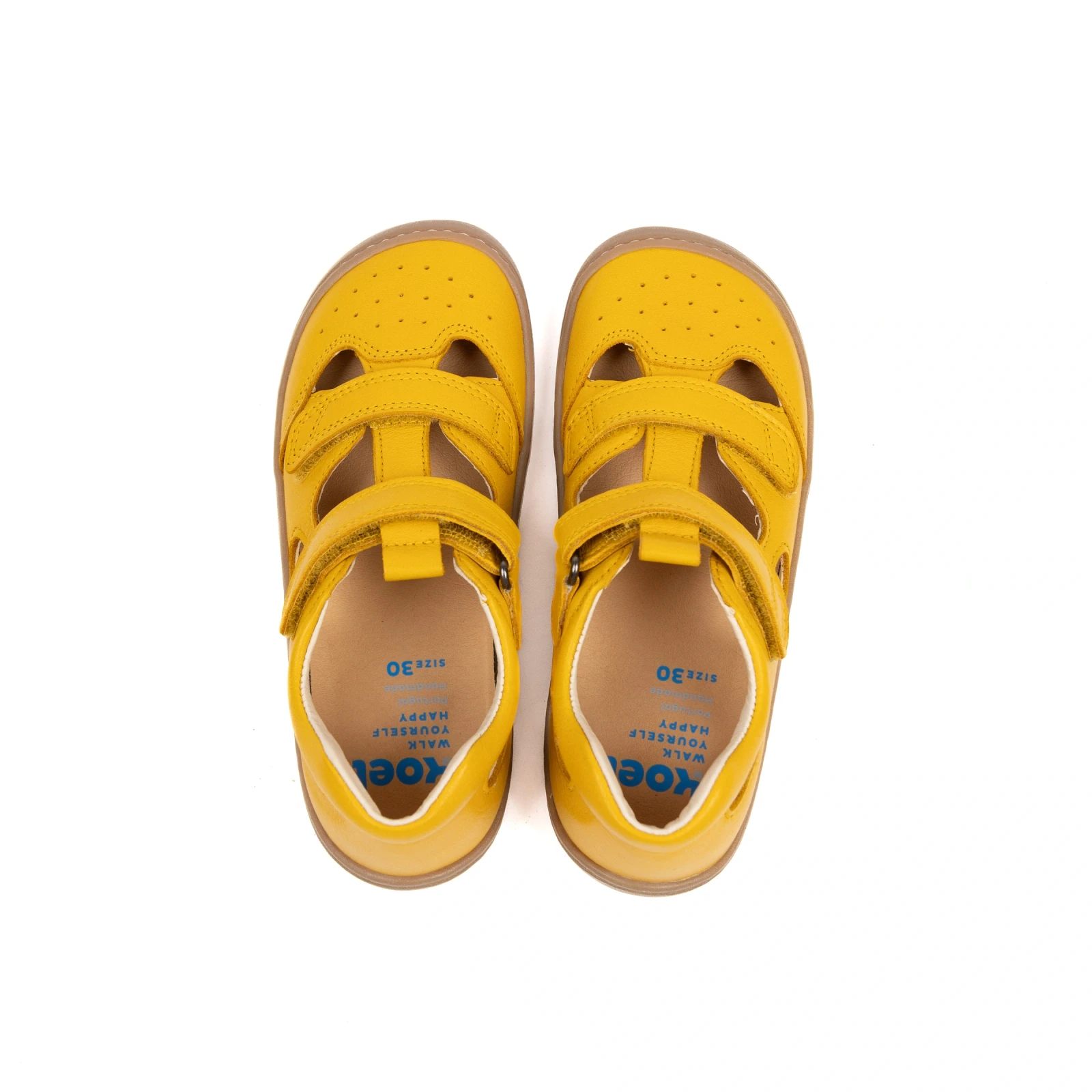 Сандалии Koel BEP Leather — жёлтый, фото 4