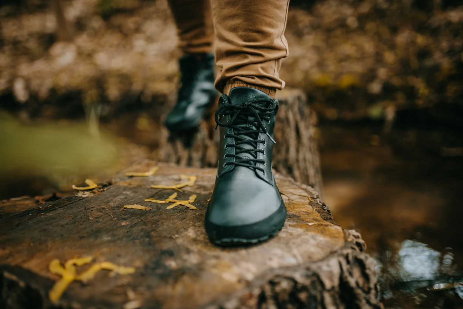 Туфли Ahinsa Shuma Nature Barefoot — чёрный, фото 19