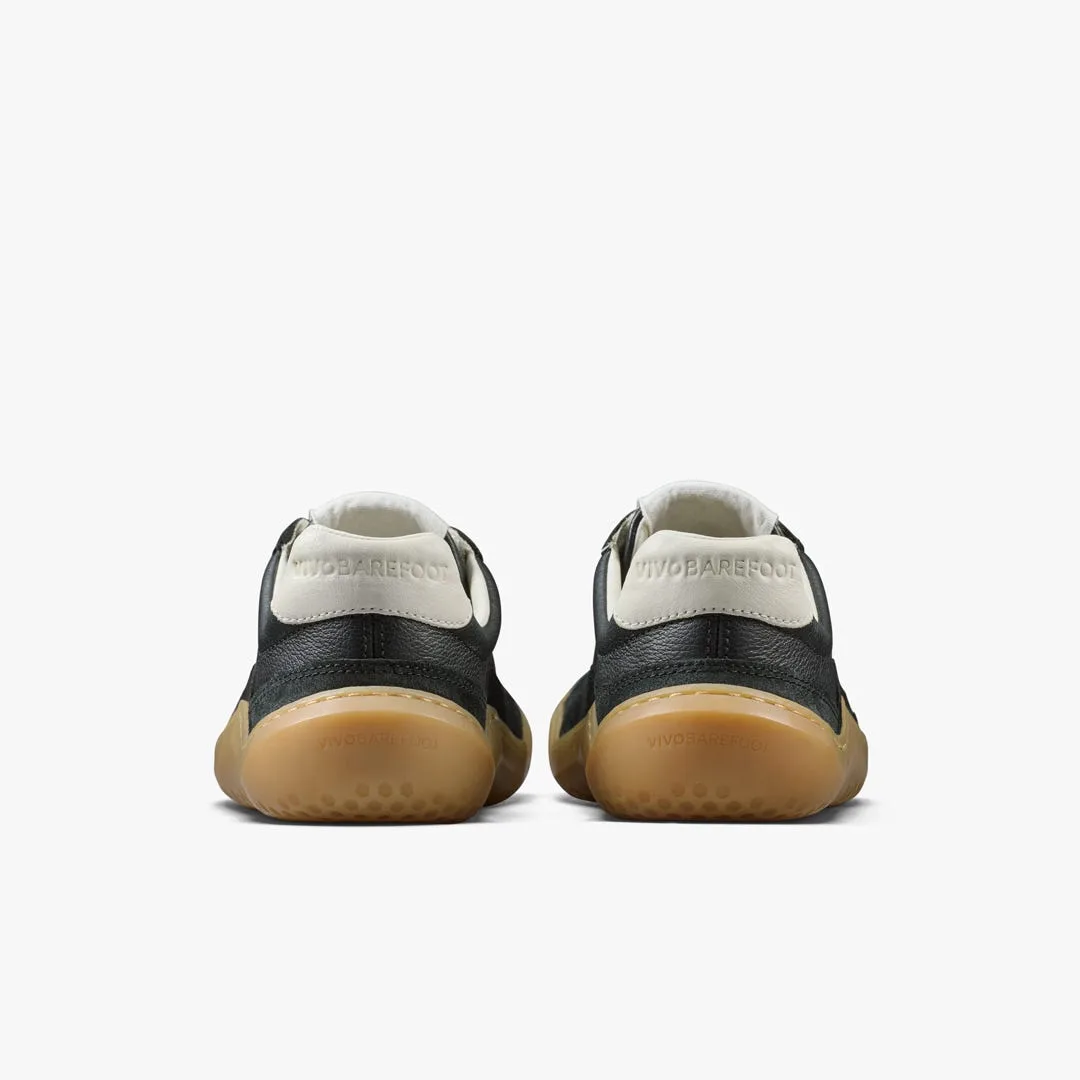 Кроссовки Vivobarefoot Gobi II Sneaker Leather — мужская модель, чёрный, фото 5