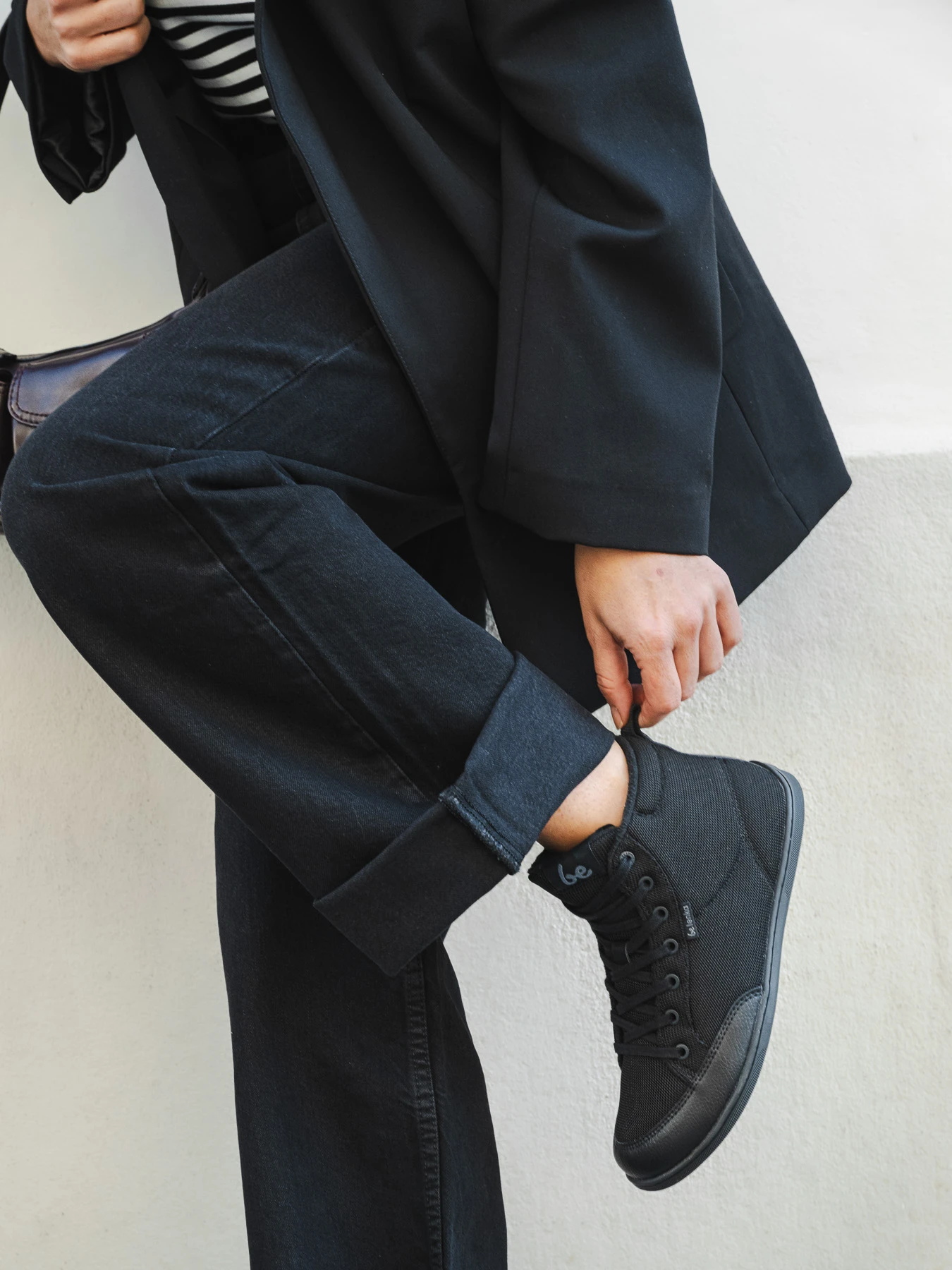 Босоногие кроссовки Be Lenka Rebound Thermo - полностью чёрный, фото 2