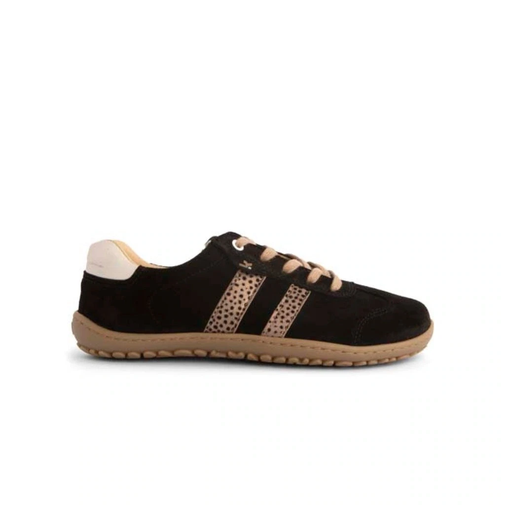 Кроссовки Koel ILA Suede — чёрный леопард