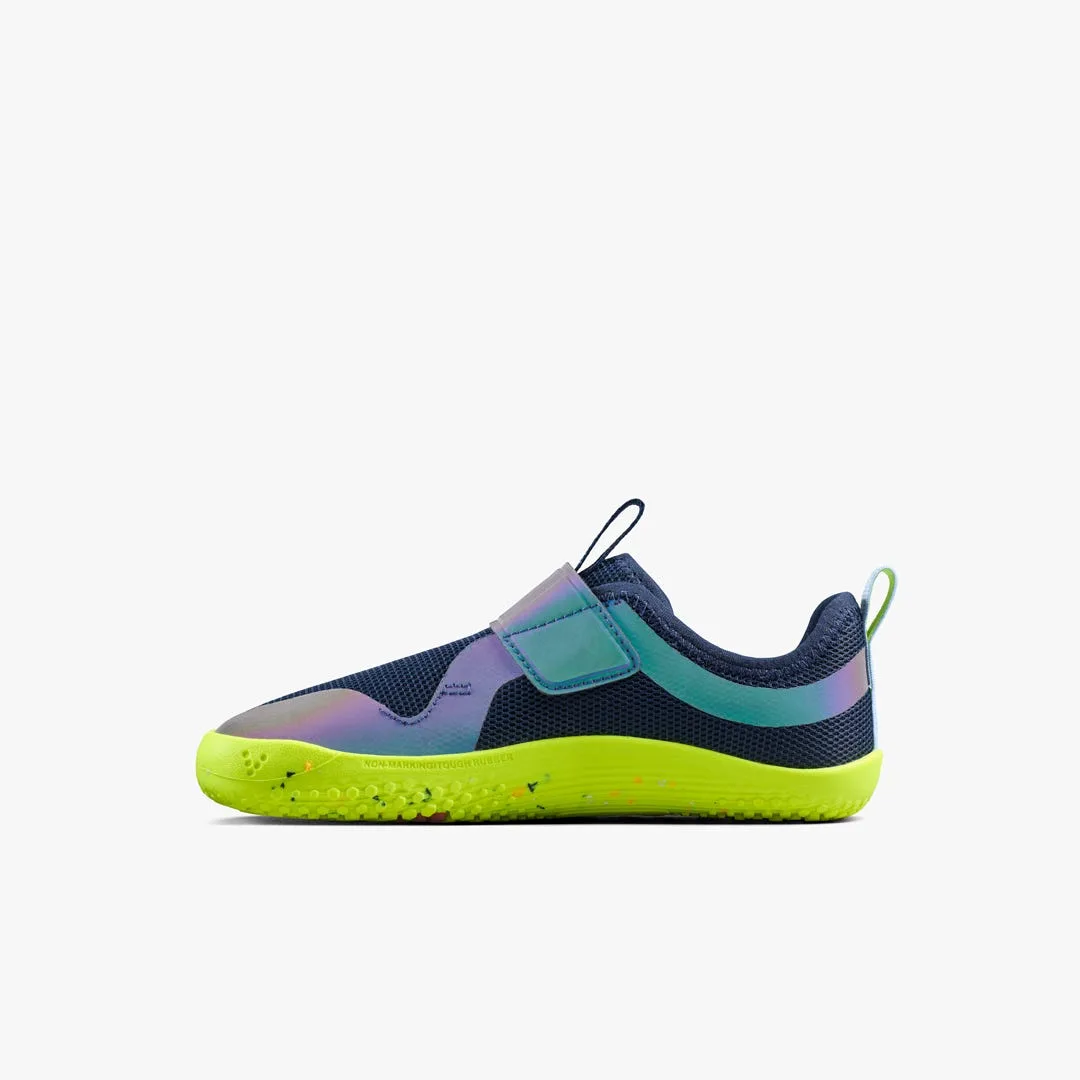 Кроссовки Vivobarefoot Primus Sport IV — для дошкольников, синий с фиолетовым, фото 3